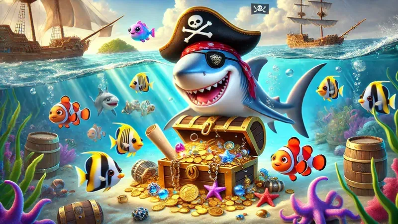 Suasana visual bawah laut pada kategori tembak ikan JURAGAN4D